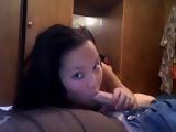 Cute Amateur Asian Girlfriend Sucks and Fucks