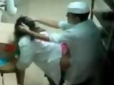 Amateur Action In A Bakery Storage