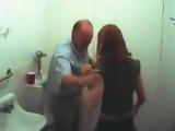 Professor Gets Busted Forcing A Student In A Toilet To Suck His Dick For A Better Grade