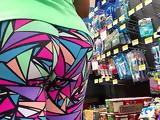 Super Booty Colors Pattern Leggings Walmart . 3