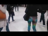Ass Season #139 - multicolor legging candid booty 