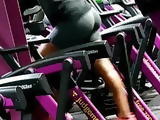 Nice big black booty phat ass at the gym milf