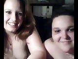 Slut Fat BBW Teens having fun on cam while parents away-5