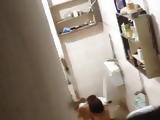 Desi indian bathing on hidden cam