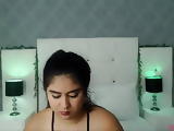 Fat latina masturbating on bed p3