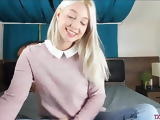 Huge boobs with pink tits on cam p7