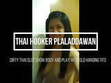 Thai Hooker Plaladdawan play with old saggy tits