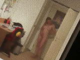 Hiddencam window naked sexy Girl 