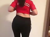 Moroccan big bubble butt shaking, want anal fuck